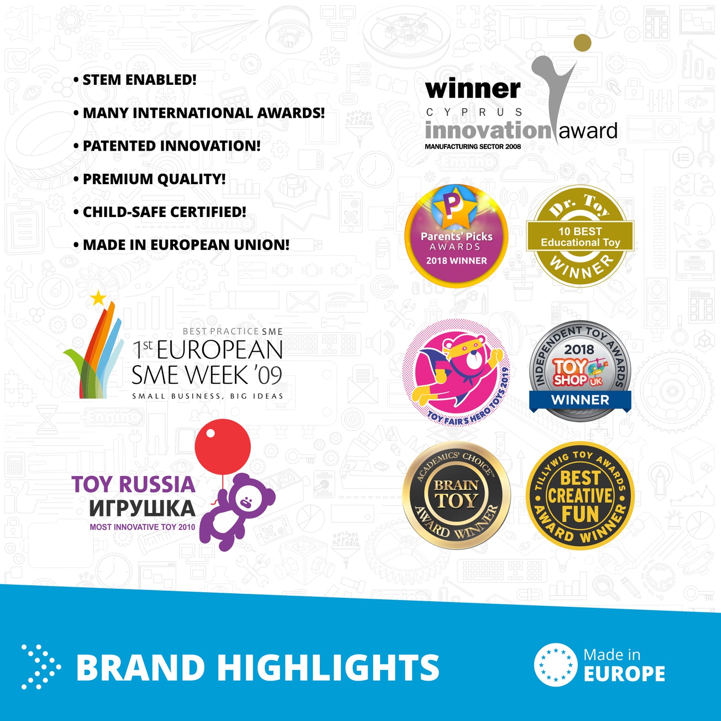 Engino Discovering STEM – Fluid Dynamics, Building Set for Kids Ages 9–12+ (6 Models to Build)