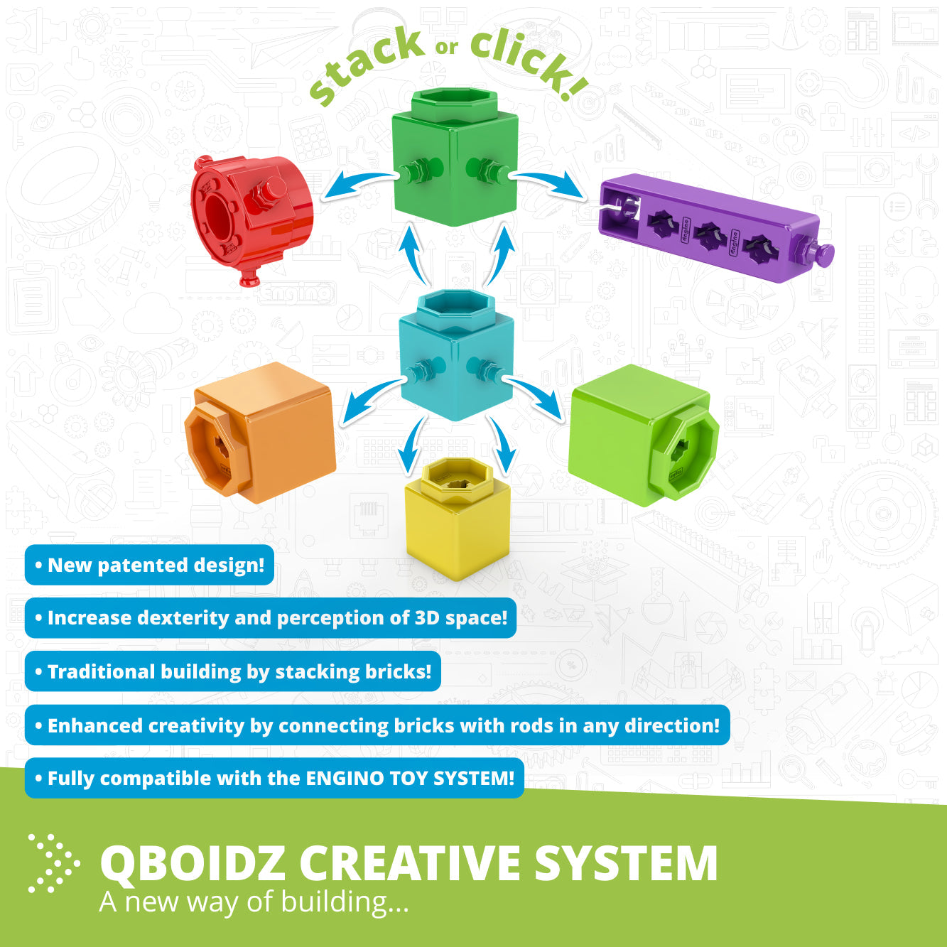 STEM Qboidz Starter Set