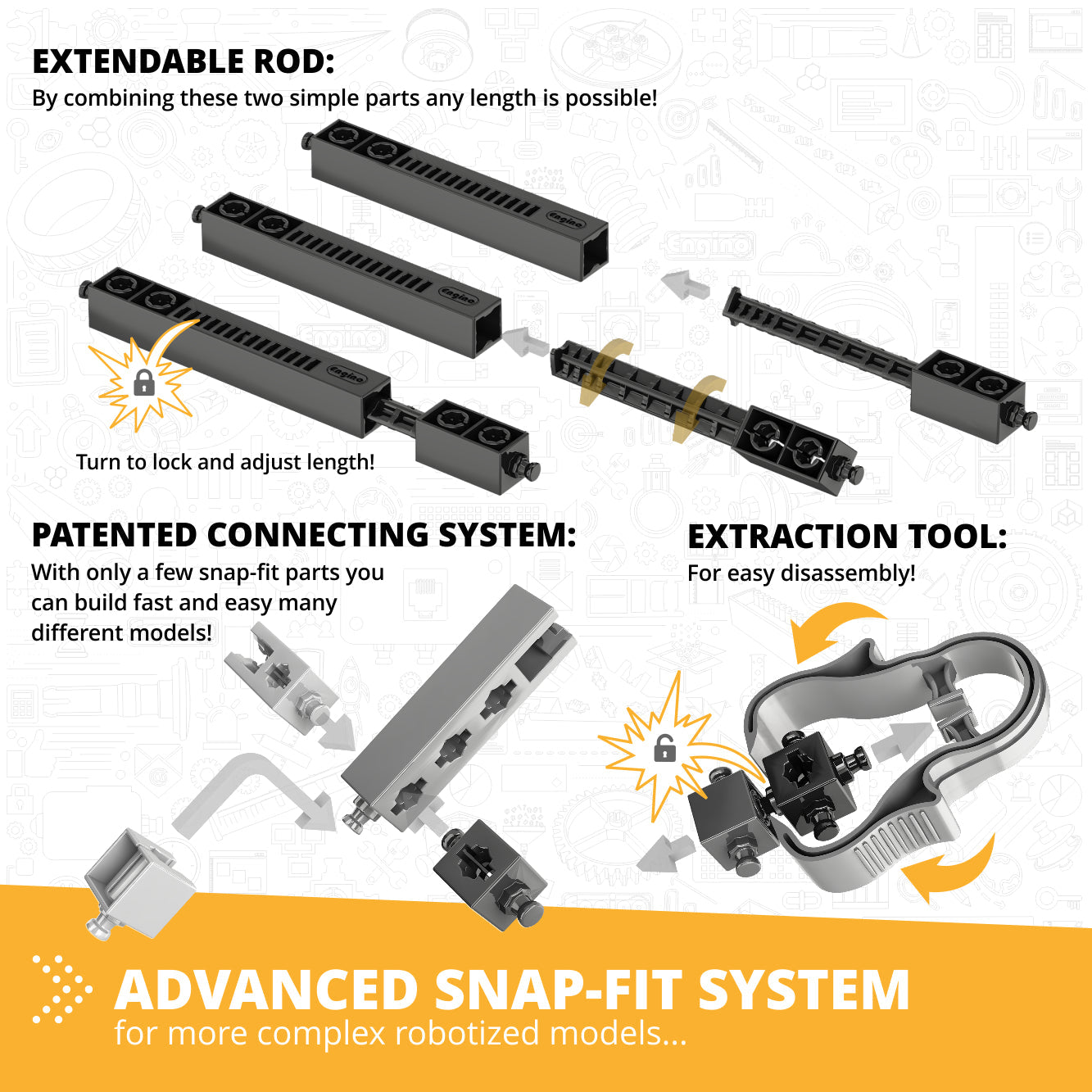 STEM Solar Power complete set (in carton box including engino parts Solar Panel + Motor)