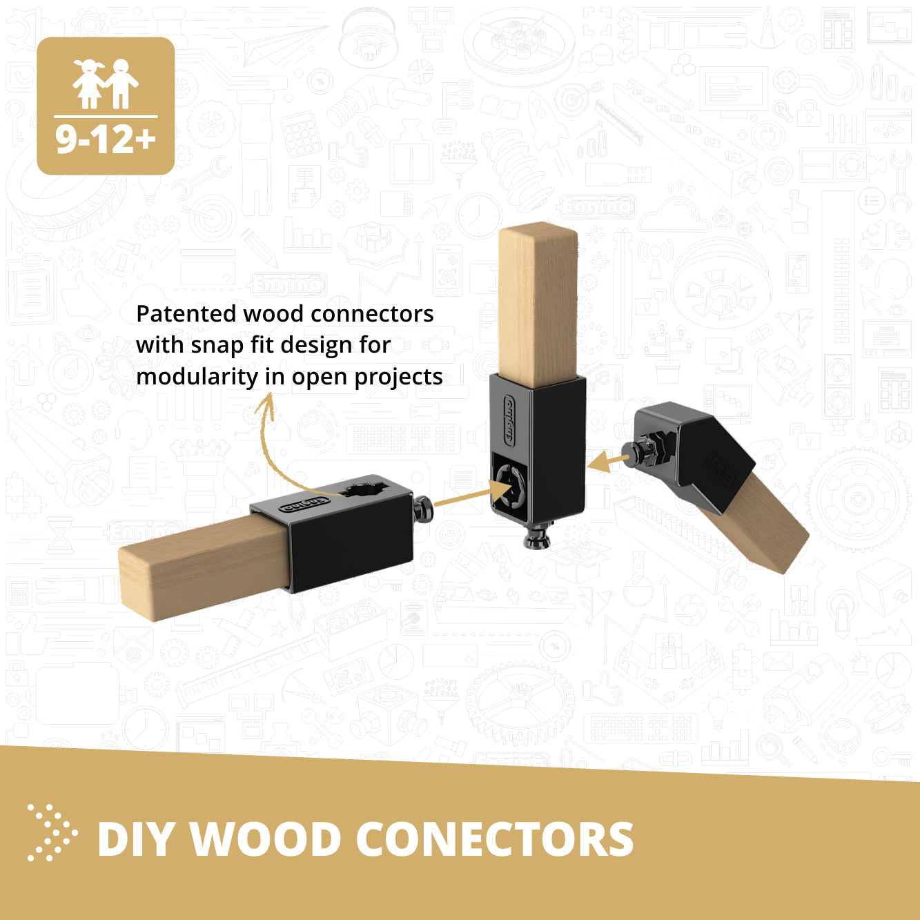 DIY Wood Connectors for Makerspace
