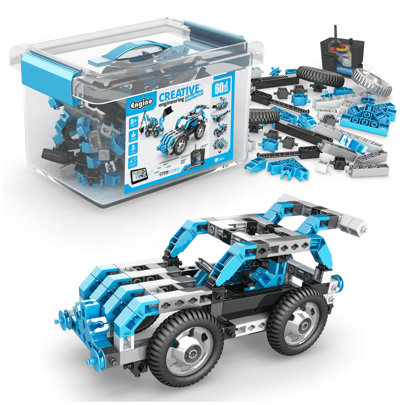 Maker Master 60 Motorized Models Set