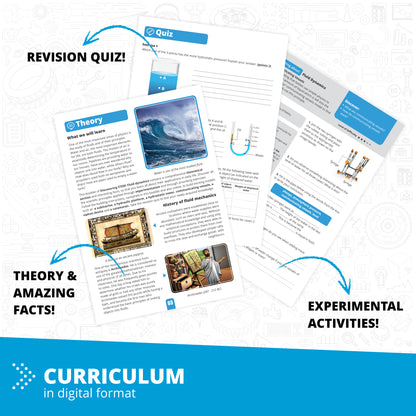 Engino Discovering STEM – Fluid Dynamics, Building Set for Kids Ages 9–12+ (6 Models to Build)