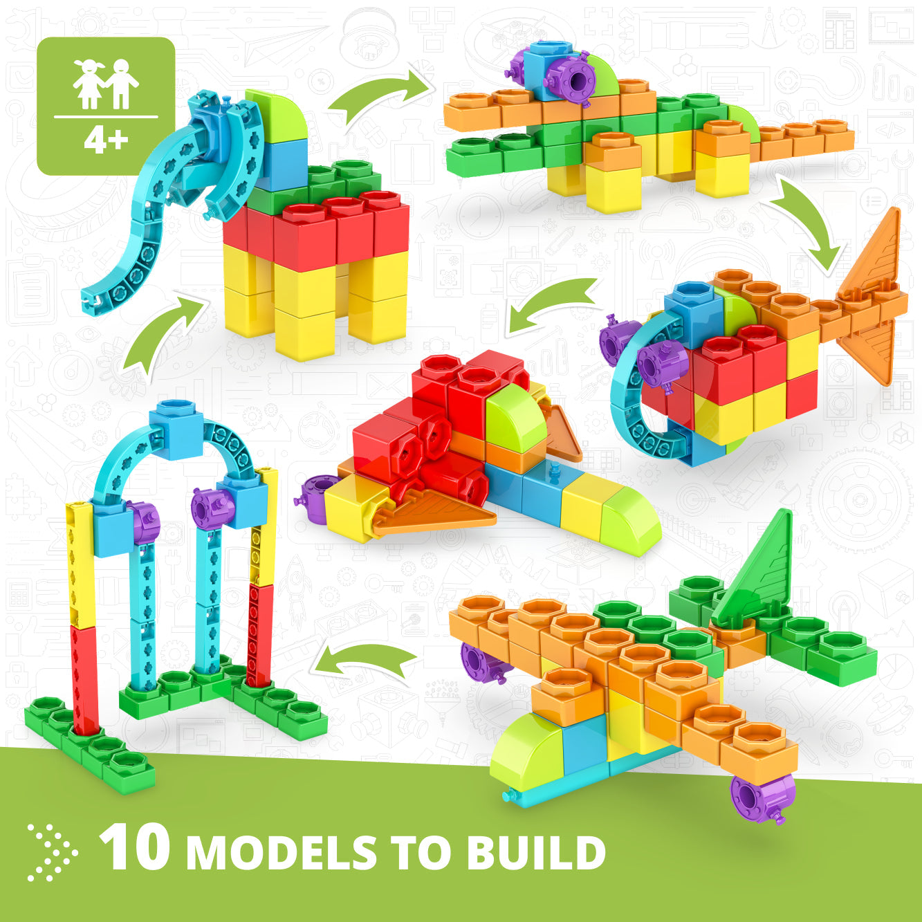 Maker Junior 10 Models Set