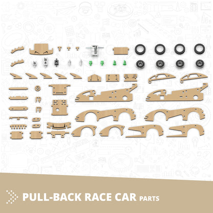 MAKERSPACE DIY: Pull-back race car