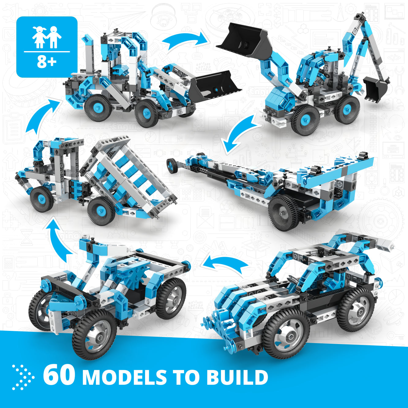 Maker Master 60 Motorized Models Set