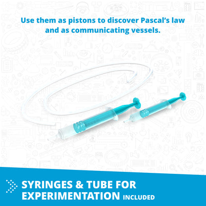 Engino Discovering STEM – Fluid Dynamics, Building Set for Kids Ages 9–12+ (6 Models to Build)