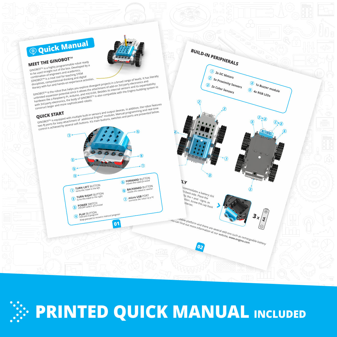 INVENTOR: GinoBot with 10 bonus models Robotized Set
