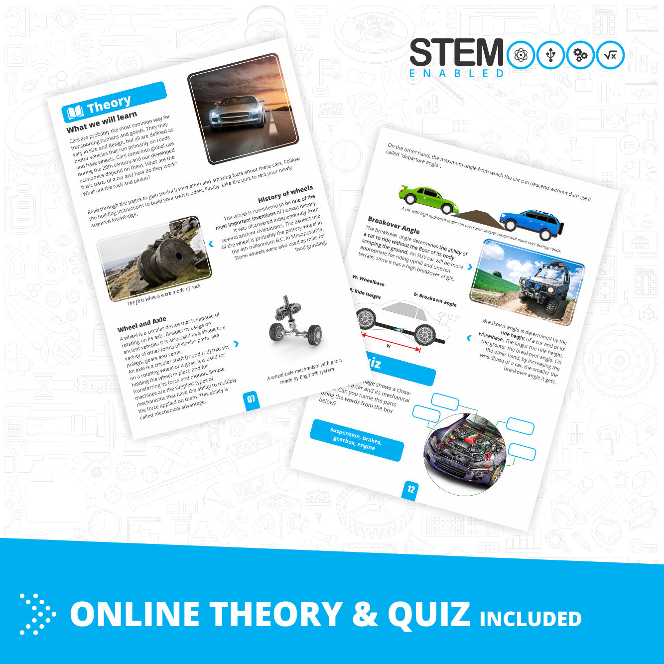 Engino Inventor: Offroader Motorized Set – Building STEM Toys for Kids  Ages 9+ (10 Models to Build)