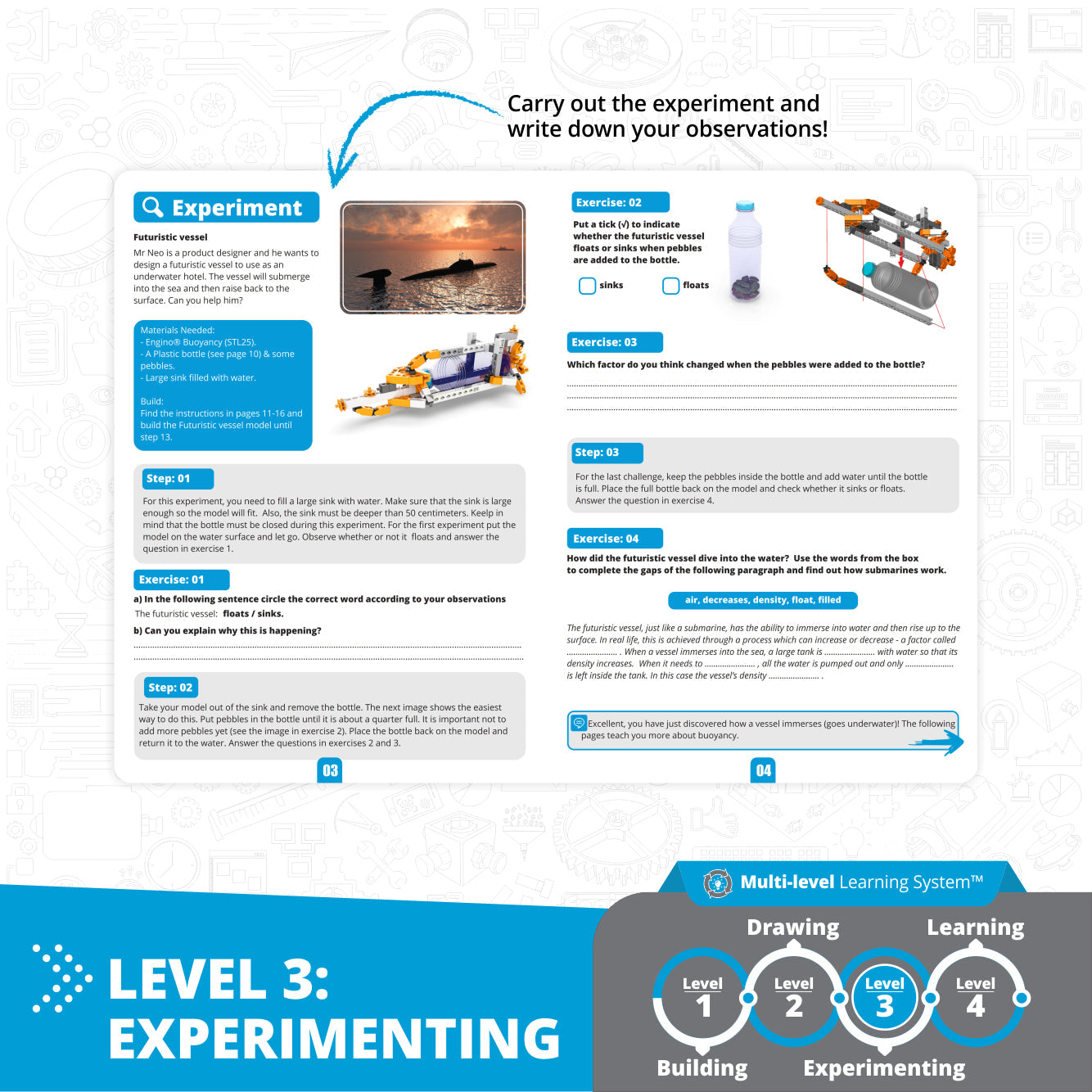 STEAM Labs: How Buoyancy Works ?