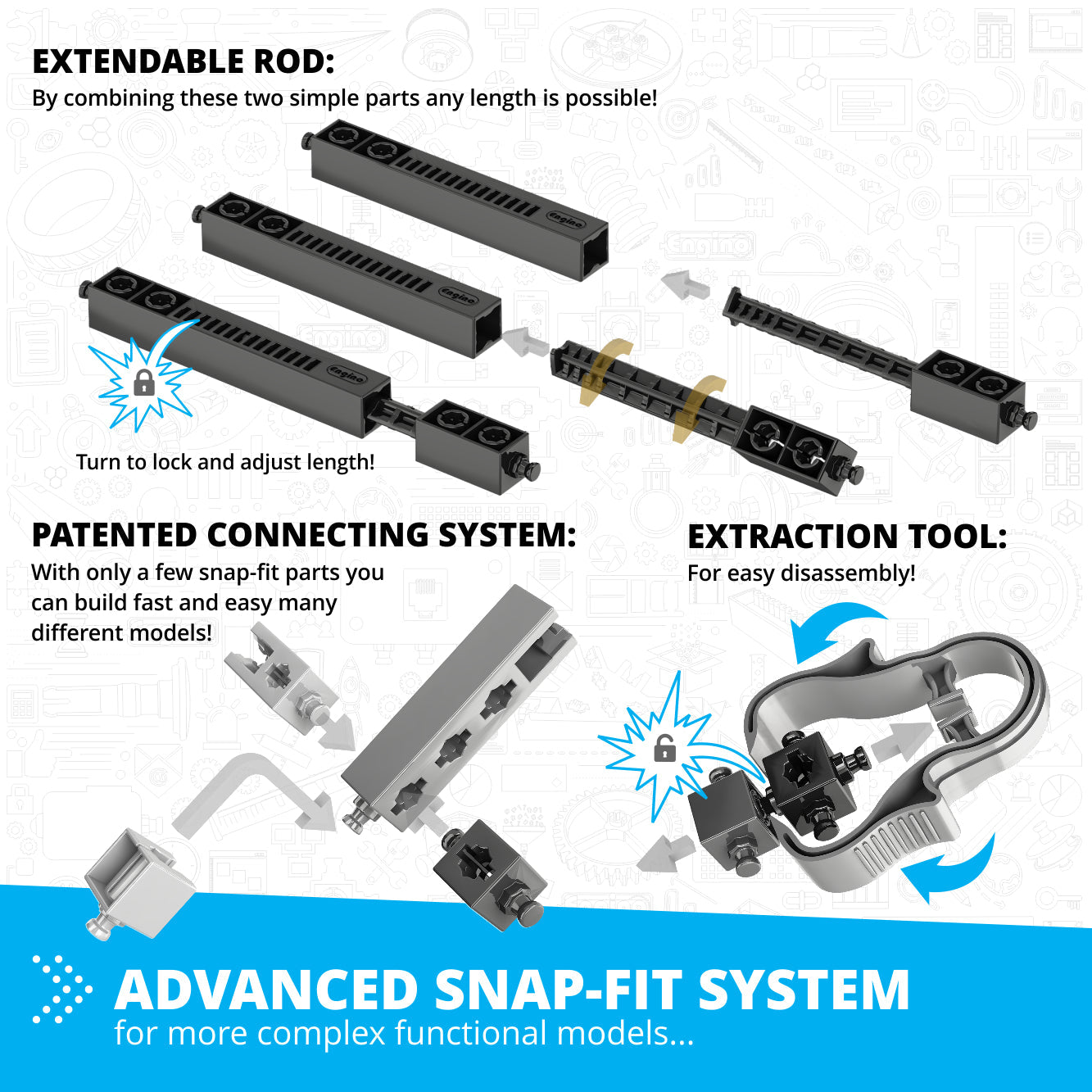 Creative Engineering: Maker Pro Robotized 100 Models Set