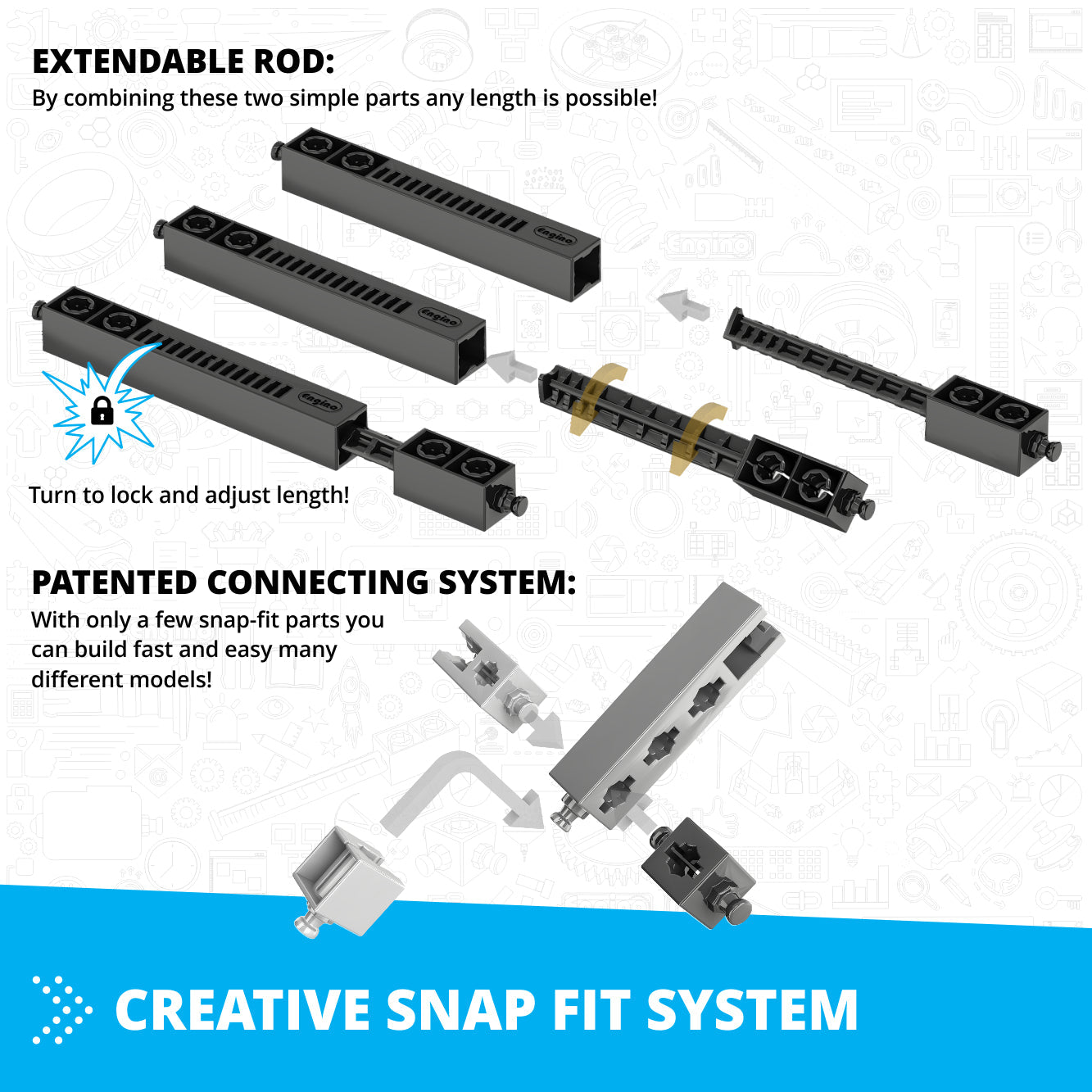 Maker Master 40 Motorized Models Set