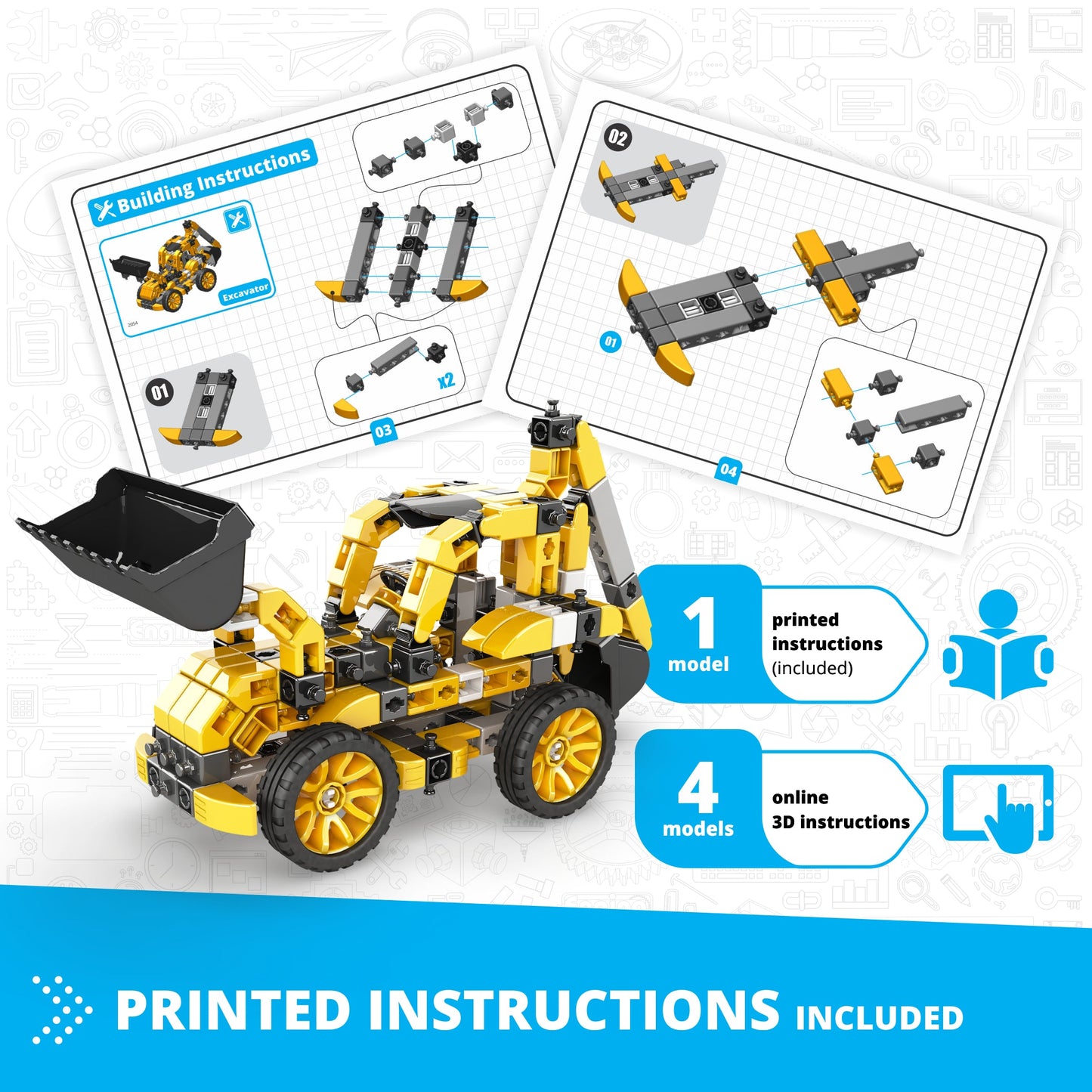"excavator" with 5 bonus models