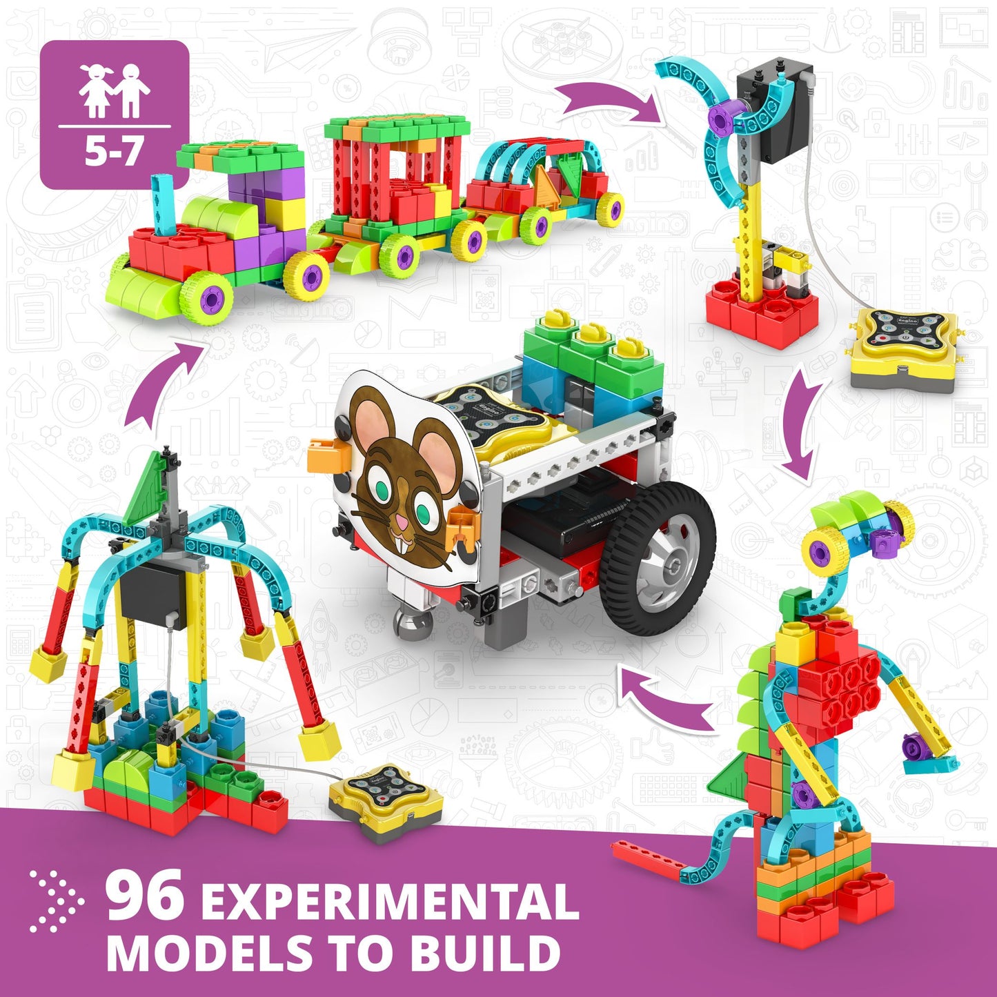 STEM Qboidz & Junior Robotics Set E16.2