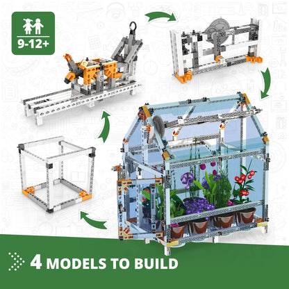 DIY Robotized Greenhouse for Makerspaces