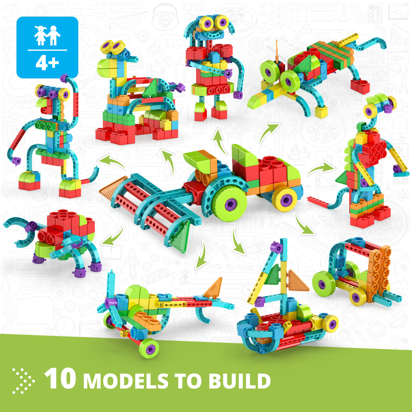 "farm tractor" with 10 bonus models