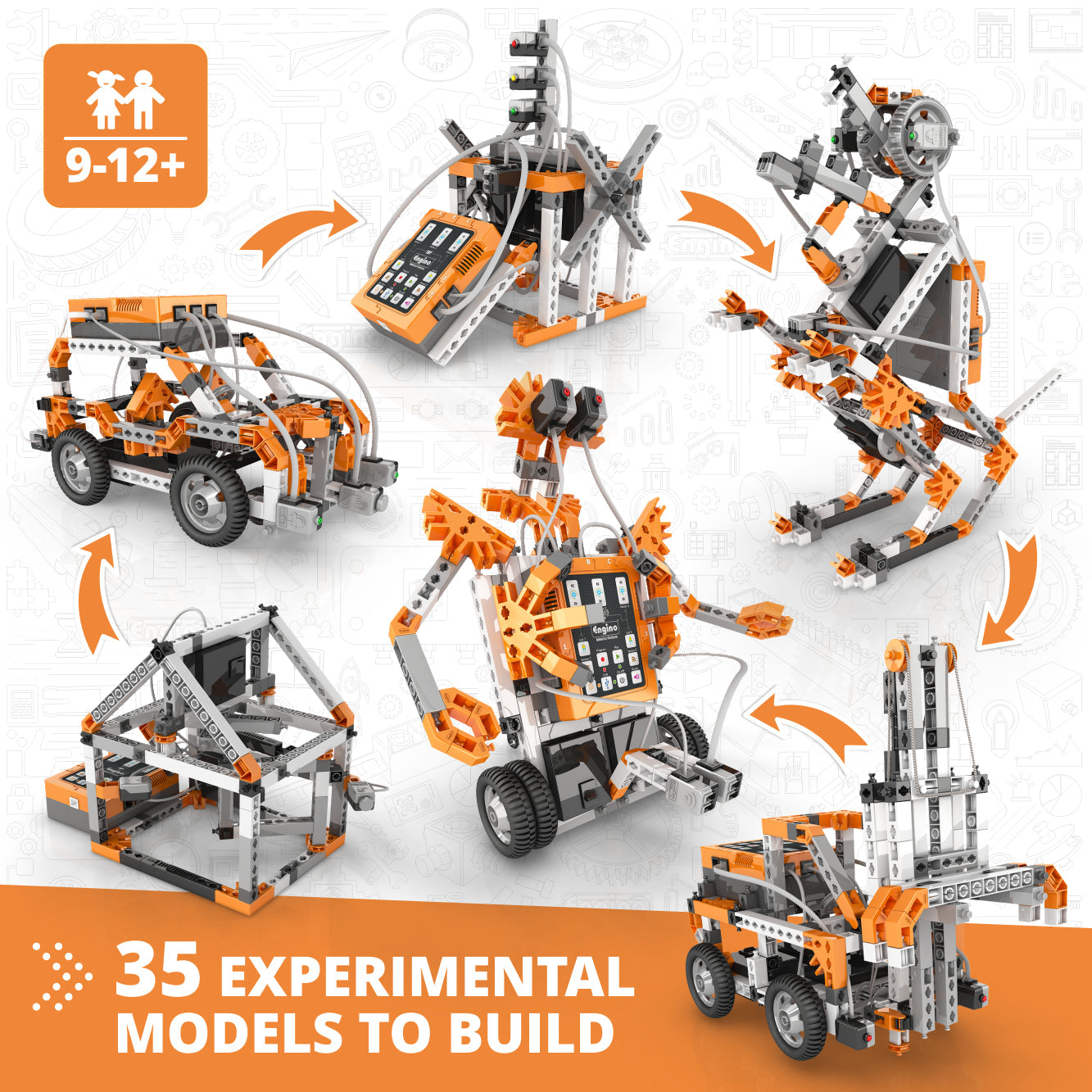 STEM & Robotics Pro with rechargeable battery