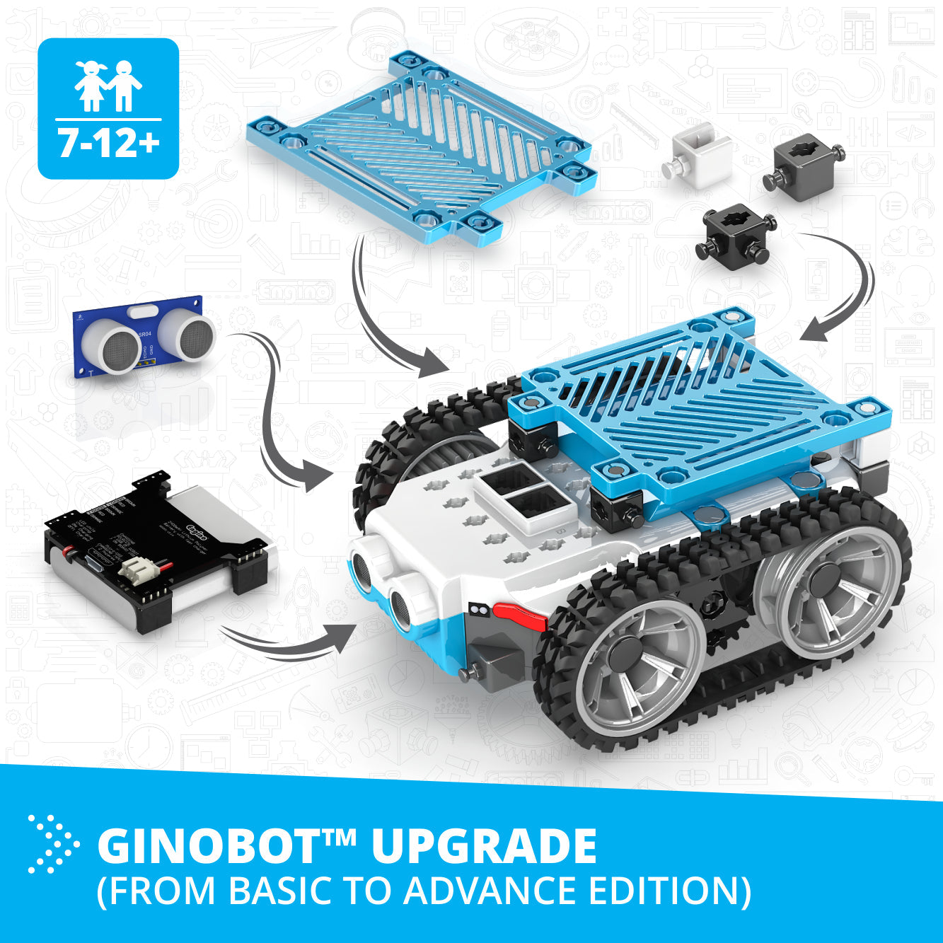 GINOBOT Upgrade (from Basic to Advanced Edition)