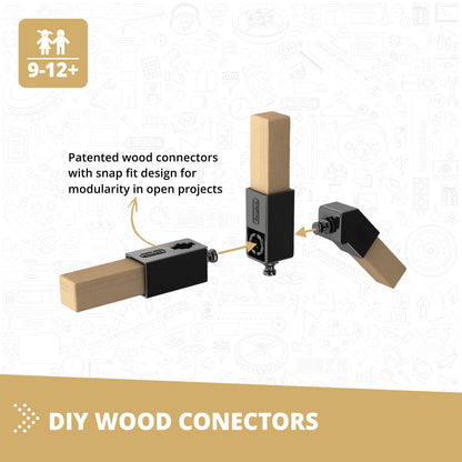 DIY Wood Connectors for Makerspace